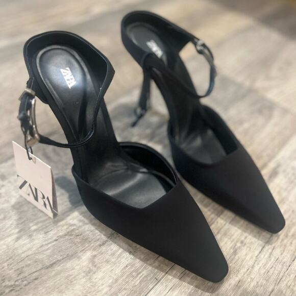 ZARA Buckled Mules NWT - Picture 13 of 16